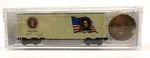 Micro-trains Franklin Pierce Presidential 40' Box Car Scale 07400122. Fixed Price $14.99.