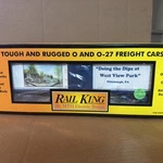 Rail King 30-74123 West View Dips Box Car Nib Factory Sealed. Fixed Price $29.99.