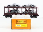 3-RAIL Mth 30-76064 Prr Pennsylvania Auto Carrier #500483 W/63' Corvette Cars. Fixed Price $109.95.