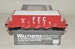 Walthers Proto Florida East Coast Ry 40' Ortner Aggregate Hopper Car W/ Load. Fixed Price $44.00.