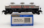 Bachmann 17111 Ho Scale Ambrose Wine Co. 40' Three-dome Tank Car Road # 7501. Fixed Price $37.15.