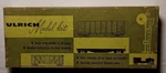 Ulrich #107 32' 2-BAY Hopper Car Norfolk Western (n&w) #22050 Cast Metal Kit. Fixed Price $19.95.