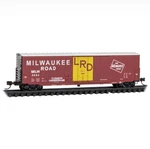 Micro-trains Mtl N-scale 50FT Standard Box Car Milwaukee Road #3094. Fixed Price $27.95.