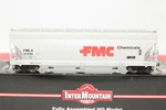 Intermountain Scale Fmc Chemicals Acf 4650 Cu Ft 3 Bay Covered Hopper Car Nos. Fixed Price $42.00.