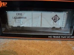 Mth Ho (erie Lackawanna) 40' PS-1 Box Car #85-74093 #84430 Gray L/n Condition.. Fixed Price $25.00.