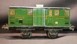 Hornby Boxcar Covered Wagon Gauge C1940 Meccano Paris Made In France. Fixed Price $29.50.