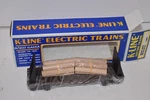Vintage K-line K-6627 Southern Pacific Buck Head Flat Car W/box. Fixed Price $16.16.
