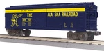 Mth 30-74659 Gauge Alaska Box Car Nib. Fixed Price $44.99.