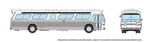 Rapido Trains 753199 Ho Unlettered White & Silver 5307 Suburban New Look Bus. Fixed Price $87.92.