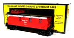 Mth Railking RK-7705L Nickel Plate Caboose Old Style Wood. Fixed Price $45.00.
