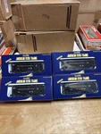 4-AMERICAN Flyer: Gilbert 6-48210/48208 1998 Tca New England Elect Coal Hoppers. Fixed Price $99.99.