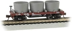 Bachmann Old-time Water Tank Car Us Military Railroad Scale Model Train. Fixed Price $27.97.