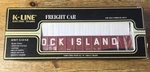 K-line Rock Island Gondola K651-1391 Red Classic Freight Car Original Box. Fixed Price $49.99.