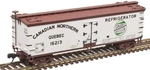 Atlas Scale 40' Wood Reefer Canadian Northern Quebec/cnq #16194. Fixed Price $27.99.