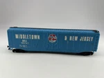 Bachmann #120747 Ho Scale Middletown New Jersey Box Car Blue Fair. Fixed Price $6.79.