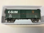 Bachmann #17025 Ho Scale Chicago &illinois Midland 40 Box Car RD.#16659. Fixed Price $20.99.