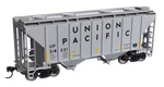 Walthers Scale 37' 2-BAY Covered Hopper Union Pacific Up #218221. Fixed Price $30.79.
