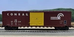 Mth Railking 30-7476 Conrail 50' Modern Single Door Boxcar CR215034 O11615. Fixed Price $39.99.