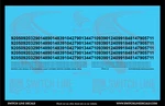 Scale Union Pacific Gunderson 5188CF Covered Hopper Decal Set-a. Fixed Price $11.87.