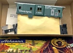 Ho Bev Bel / Athearn 2211 Bay Window Safety Caboose Kit Chessie B&o C-3000 Green. Fixed Price $44.99.
