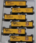 Walthers 932-959 Ho Scale Miller Beer Brewing Company Ice Reefers (set Of 6). Fixed Price $114.99.