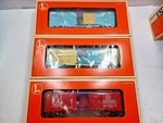 Vintage Lionel 6-29267 6464 Series Viii Boxcars # 6-29235, 6-29236 & 6-29237. Fixed Price $99.97.