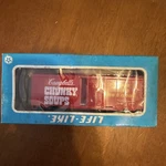 Life-like Campbells Chunky Soup Train Box Car #8428 1982-VINTAGE-HO Scale. Fixed Price $15.99.