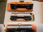 Lionel 6315-60 Chemical Car N/ob, 6452 Sunoco O/b, & 2955/2555 Single Dome. Fixed Price $89.00.