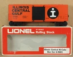 Lionel 9601 Illinois Central Hi-cube Boxcar (O-27 Size) O-gauge Nos. Fixed Price $17.99.