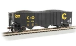 Bachmann 18729 Scale Bethlehem 3-BAY 100-TON Hopper Chessie System. Fixed Price $41.99.