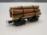 Ho Rivarossi Log Car. Fixed Price $20.00.