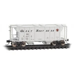 Micro Trains 095 011 Gn Great Northern PS-2 2003 Bay Hopper Metal Wheels. Fixed Price $32.50.
