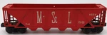 Lionel 6536 Vintage Minneapolis & St. Louis 4-BAY Hopper. Fixed Price $51.69.
