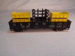Ho Scale Varney & Rgw Gondola Car #71428 With Load. Fixed Price $9.99.