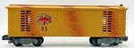 Gilbert American Flyer Gauge (240)55 Gold Belt Line Box Car W/knuckle Couplers. Fixed Price $51.99.