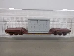 Micro Trains # 109220 Union Pacific Depressed Center Flat 50001 /load Scale. Fixed Price $30.00.