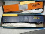 Athearn 86"' Box 2PC Lot Rio Graned , Golden West Service Ho Train Car. Fixed Price $19.99.