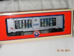Lionel #52572 Milwaukee Road Reiman Aquarium Car. Fixed Price $74.99.