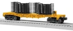 Factory-sealed Milwaukee Lionel Railroad Club 6-58591 Flatcar With Auto Frames. Fixed Price $49.00.
