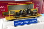 Mth Premier 95142 Ttx 60' Flatcar Scaletrax Switch Load. New In Box.. Fixed Price $94.96.