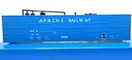 E&c Shops 0125 Wood Chip Gondola Kit Ribbed Side Rolled End Apache Railway. Fixed Price $29.99.