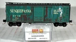 Micro-trains Scale 40' Standard Box Car (weathered) Susquehanna 02044670. Fixed Price $34.95.