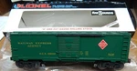 Lionel 6-16649 Rea Box Car W/steam Railsounds Button Used In Gauge. Fixed Price $135.00.