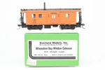 Ho Brass Omi Overland Models Milwaukee Road Bay Window Caboose Custom Painted. Fixed Price $199.99.