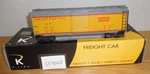 K-line K761-2114 Union Pacific Up #2114 Scale Express Service Boxcar Train. Fixed Price $44.95.