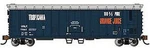Bachmann Acf 50' Steel Reefer Tropicana #13063 - Scale Model Train Freight. Fixed Price $35.08.