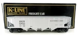 K-line #K623-1093 B&o Baltimore Ohio Silver Classic Diecast Hopper T157. Fixed Price $39.95.