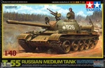 TAM32598 1:48 Tamiya Russian T-55 Medium Tank. Fixed Price $39.14.