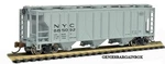 Scale Bay New York Central Covered Hopper Car Bachmann 73856. Fixed Price $23.74.