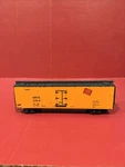 Vintage 1950S Ho Scale Kit Built Wood Metal Worn Chicago Mil St Paul Reefer Car. Fixed Price $18.99.